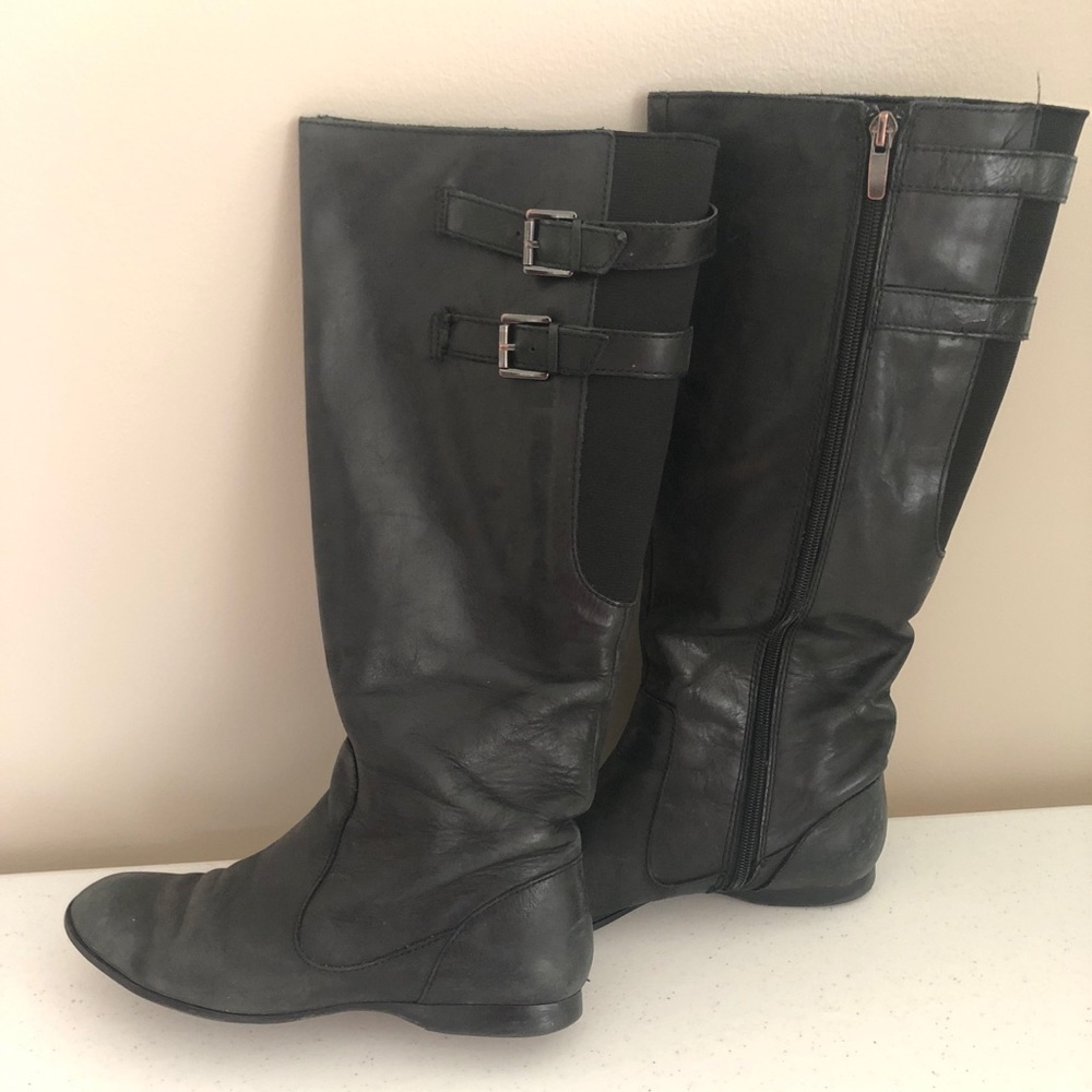 SOLD. Enzo Angiolini Black Riding Boots 7.5 M